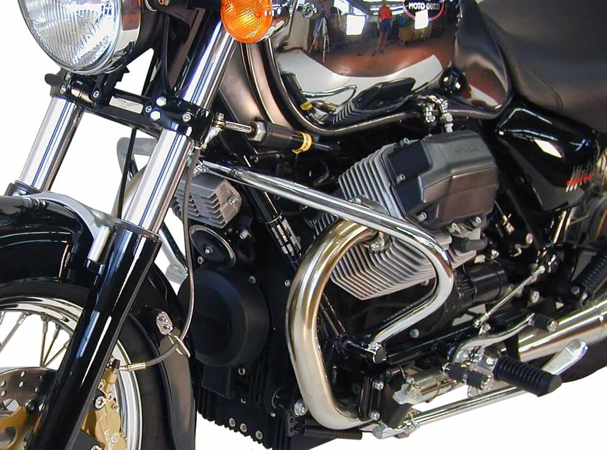 Hepco & Becker Engine protection bar chrome for Moto Guzzi California Jackal / Metal / Stone / Evolution (1999-2012)