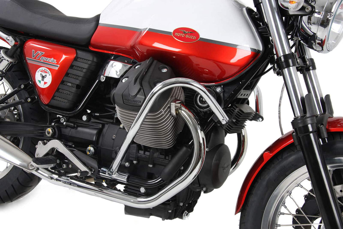 Hepco & Becker Engine protection bar chrome for Moto Guzzi V 7 Classic/Café Classic/Special (2008-2014)