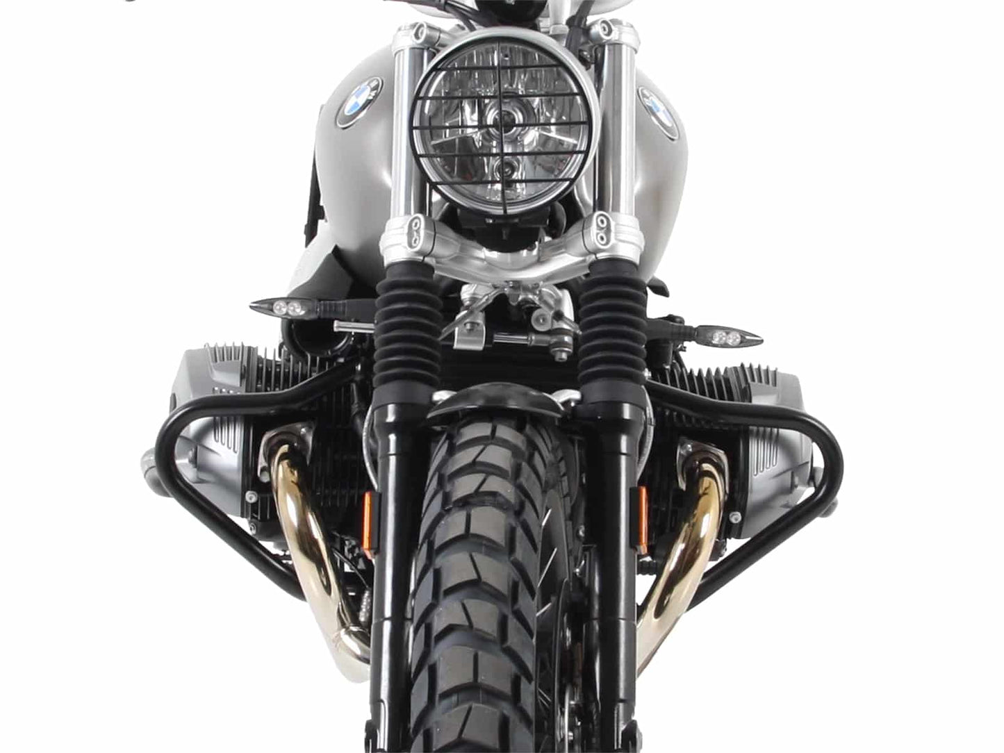 Hepco & Becker Engine protection bar silver for BMW R nineT Scrambler (2016-2023)
