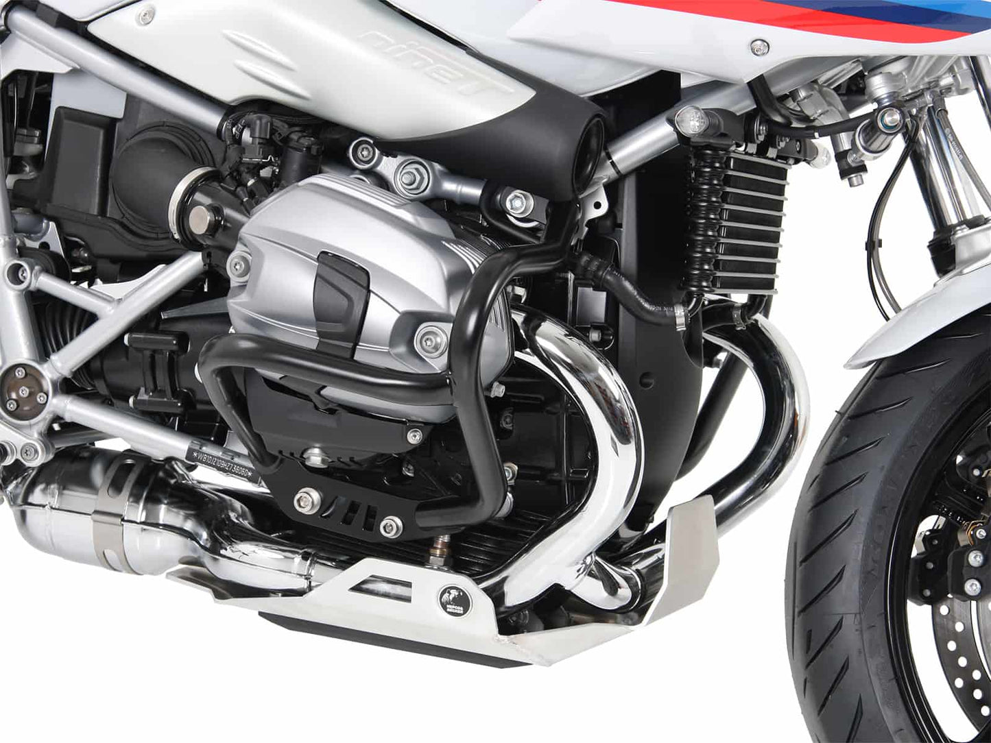 Hepco & Becker Engine protection bar black for BMW R nineT Racer (2017-2023)