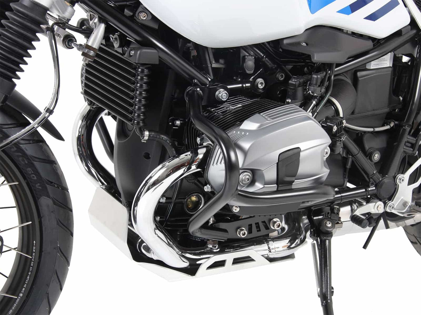 Hepco & Becker Engine protection bar silver for BMW R nineT Urban G/S (2017-2023)