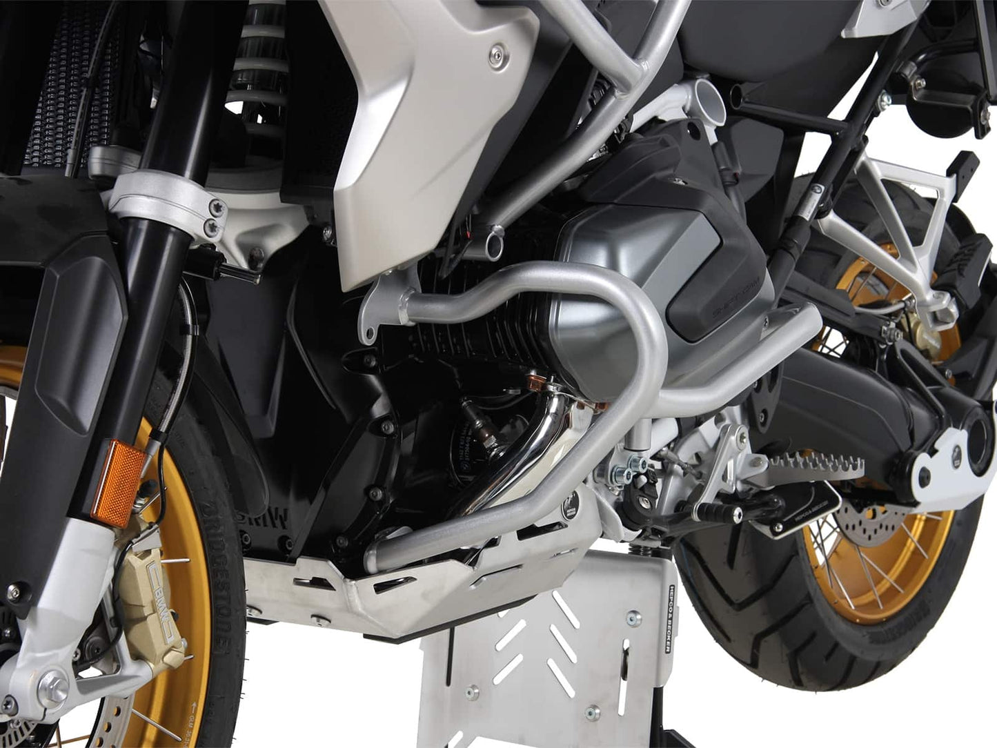 Hepco & Becker Engine protection bar silver for BMW R1250GS (2018-2023)