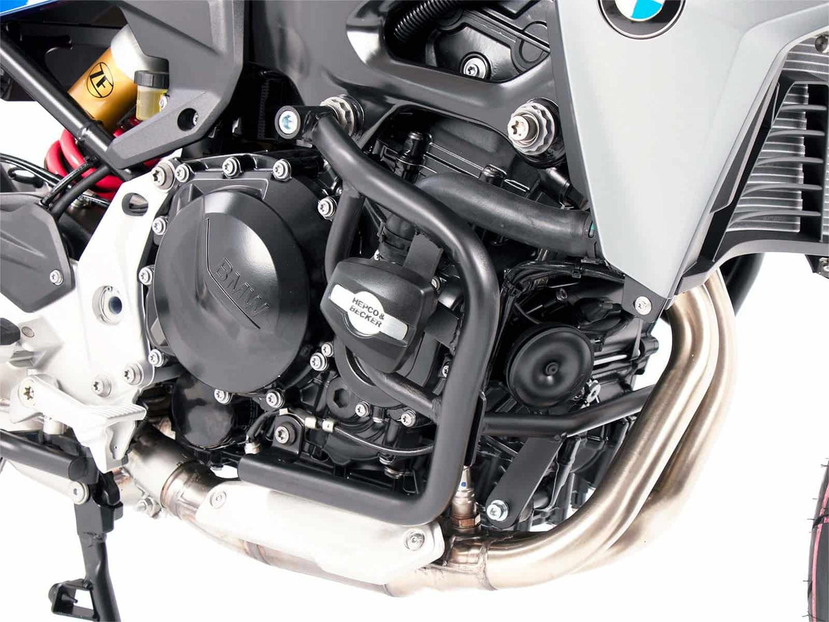 Hepco & Becker Engine protection bar black incl. protection pads for BMW F 900 R (2020-2024)