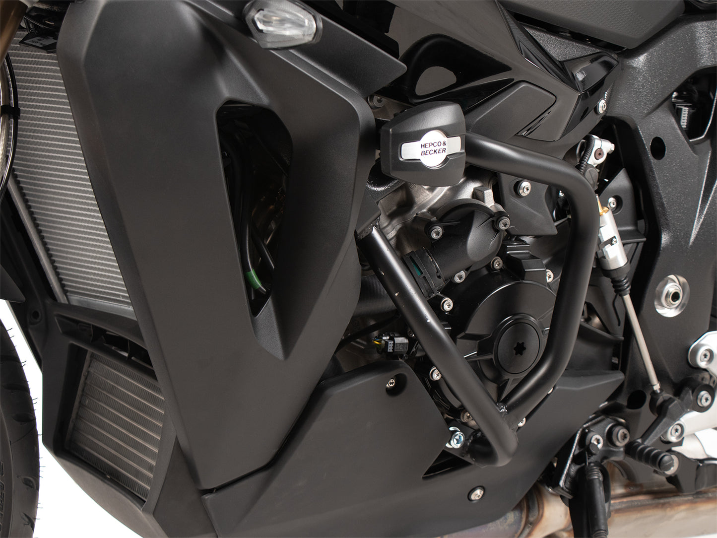 Hepco & Becker Engine protection bar black incl. protection pads for BMW S 1000 XR (2024-)