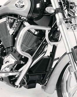 Hepco & Becker Engine protection bar chrome for Victory Kingpin (2003-2016)