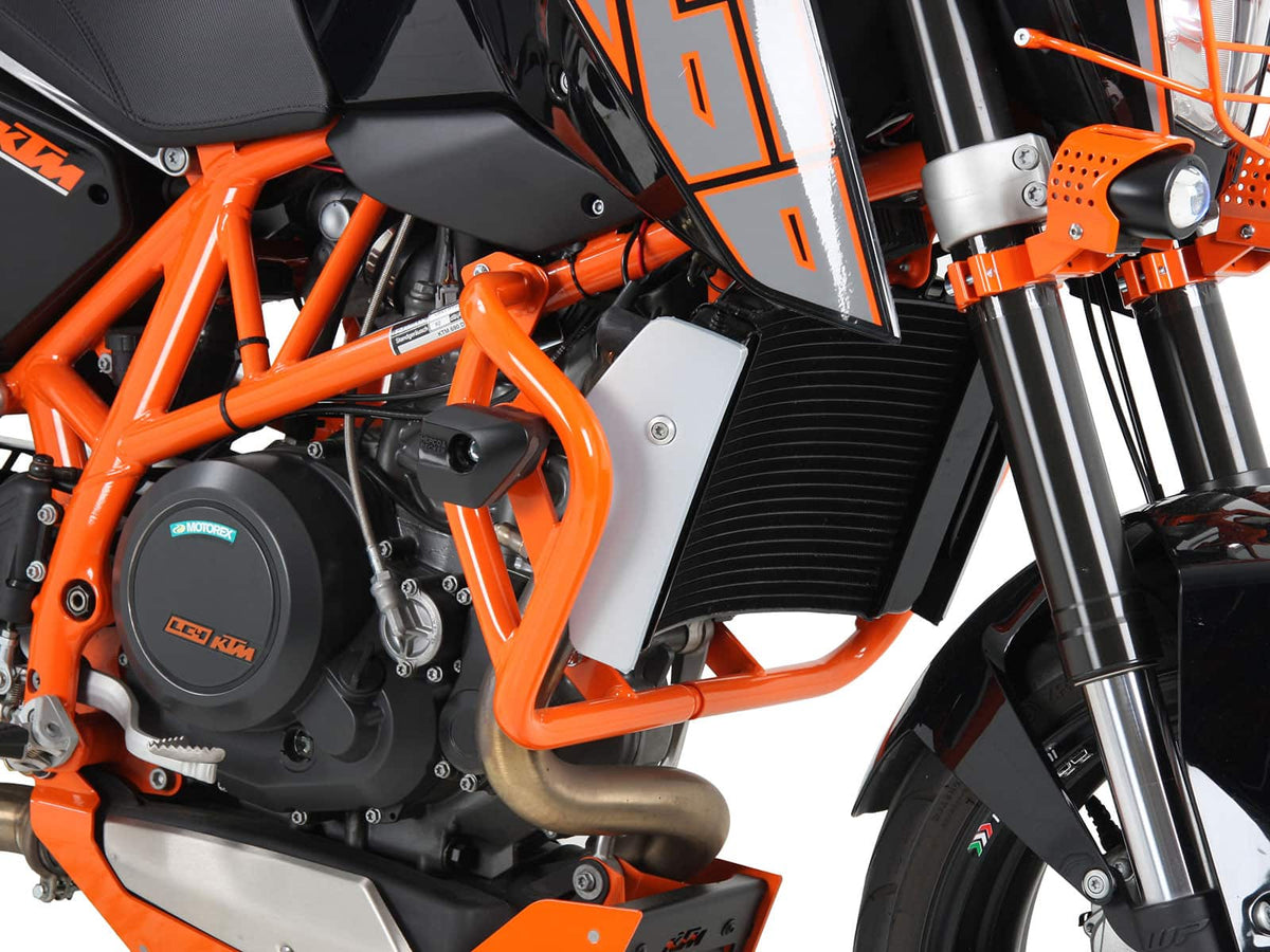 Hepco & Becker Engine protection bar orange for KTM 390 Duke (2013-2016)