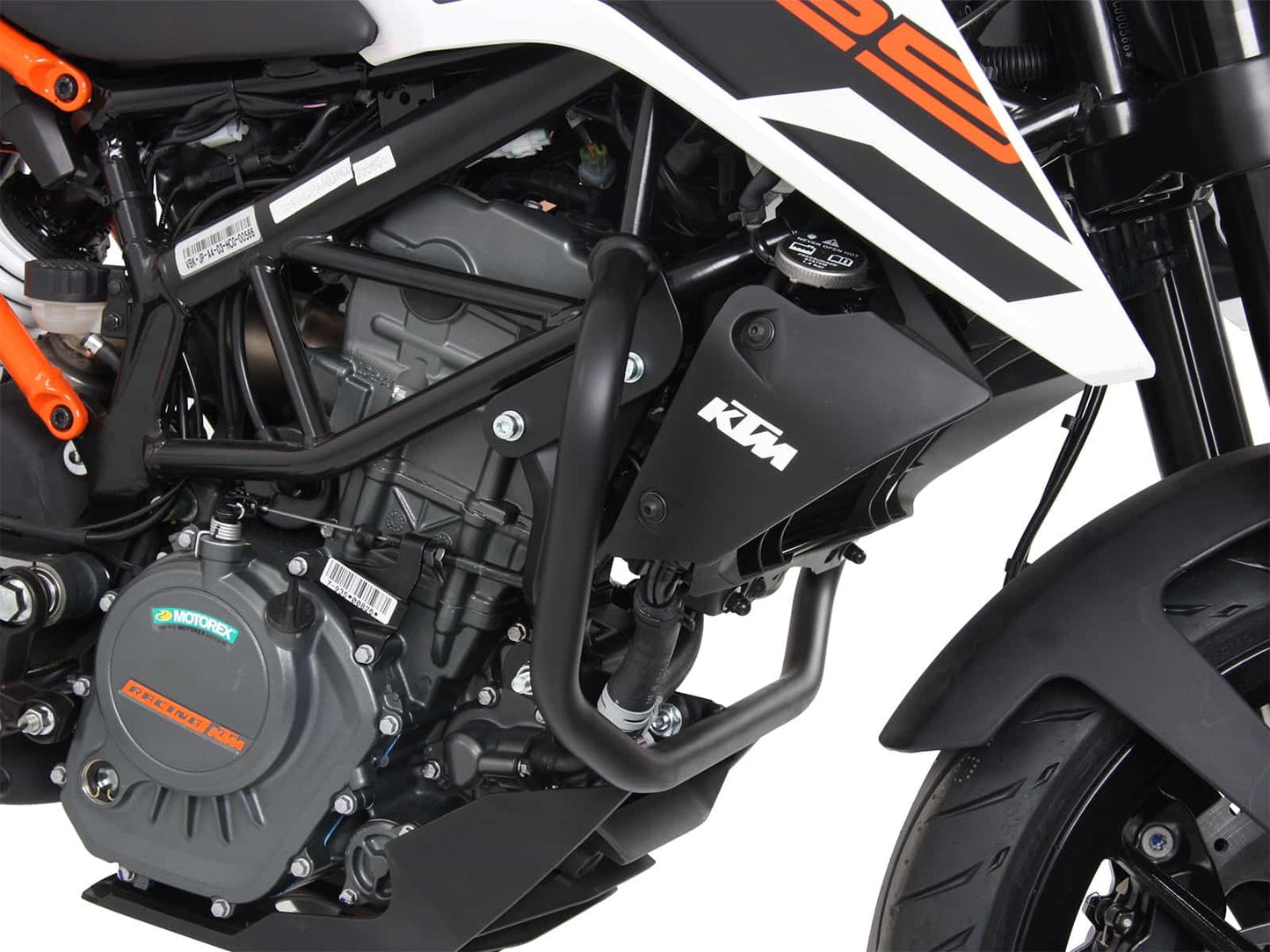 Hepco & Becker Engine protection bar black for KTM 125 Duke (2017-2020)