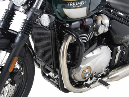 Hepco & Becker Engine protection bar black for Triumph Bonneville Bobber (2017-)