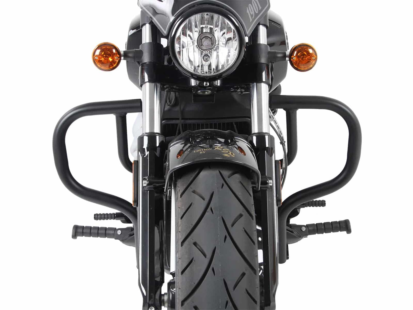 Hepco & Becker Engine protection bar black shine for Indian Scout/Sixty (2015-2024)