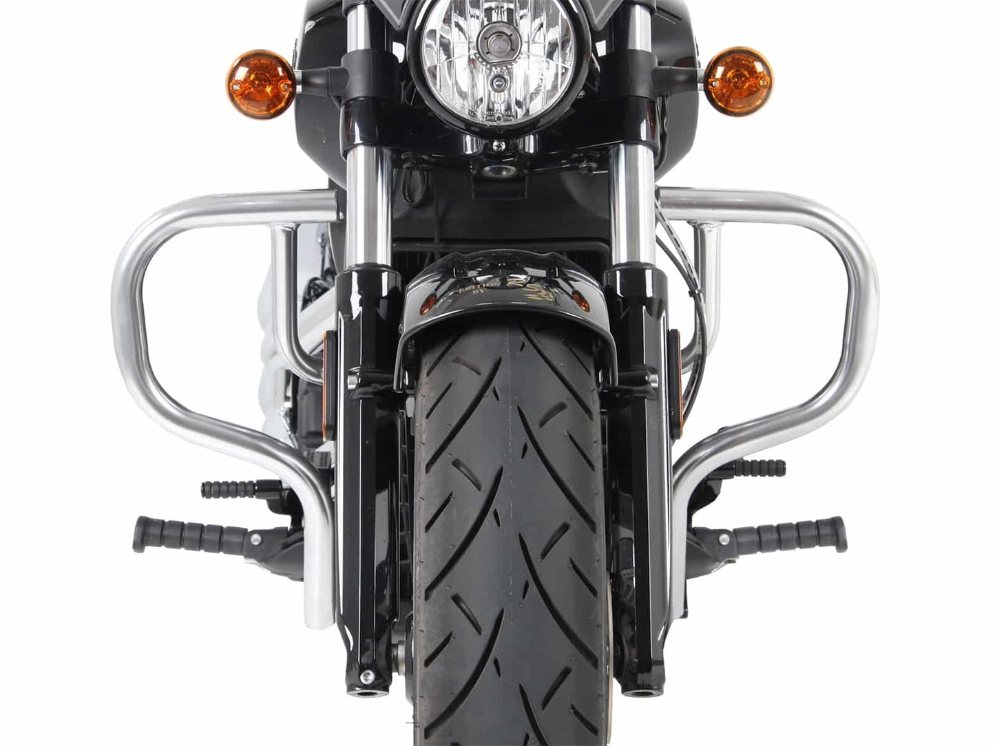 Hepco & Becker Engine protection bar chrome for Indian Scout Bobber / Sixty / Twenty / Rogue (2017-2024)