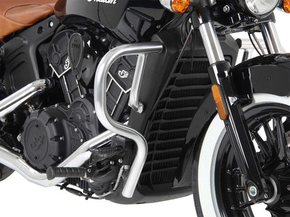 Hepco & Becker Engine protection bar chrome for Indian Scout Bobber / Sixty / Twenty / Rogue (2017-2024)