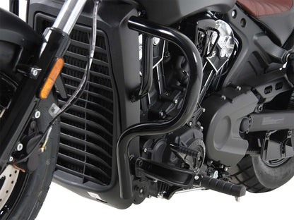 Hepco & Becker Engine protection bar black shine for Indian Scout Bobber / Sixty / Twenty / Rogue (2017-2024)
