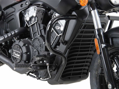 Hepco & Becker Engine protection bar black shine for Indian Scout Bobber / Sixty / Twenty / Rogue (2017-2024)