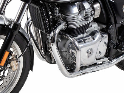 Hepco & Becker Engine protection bar chrome for Royal Enfield Interceptor (2018-) / Continental 650 / GT 650 (2019-)