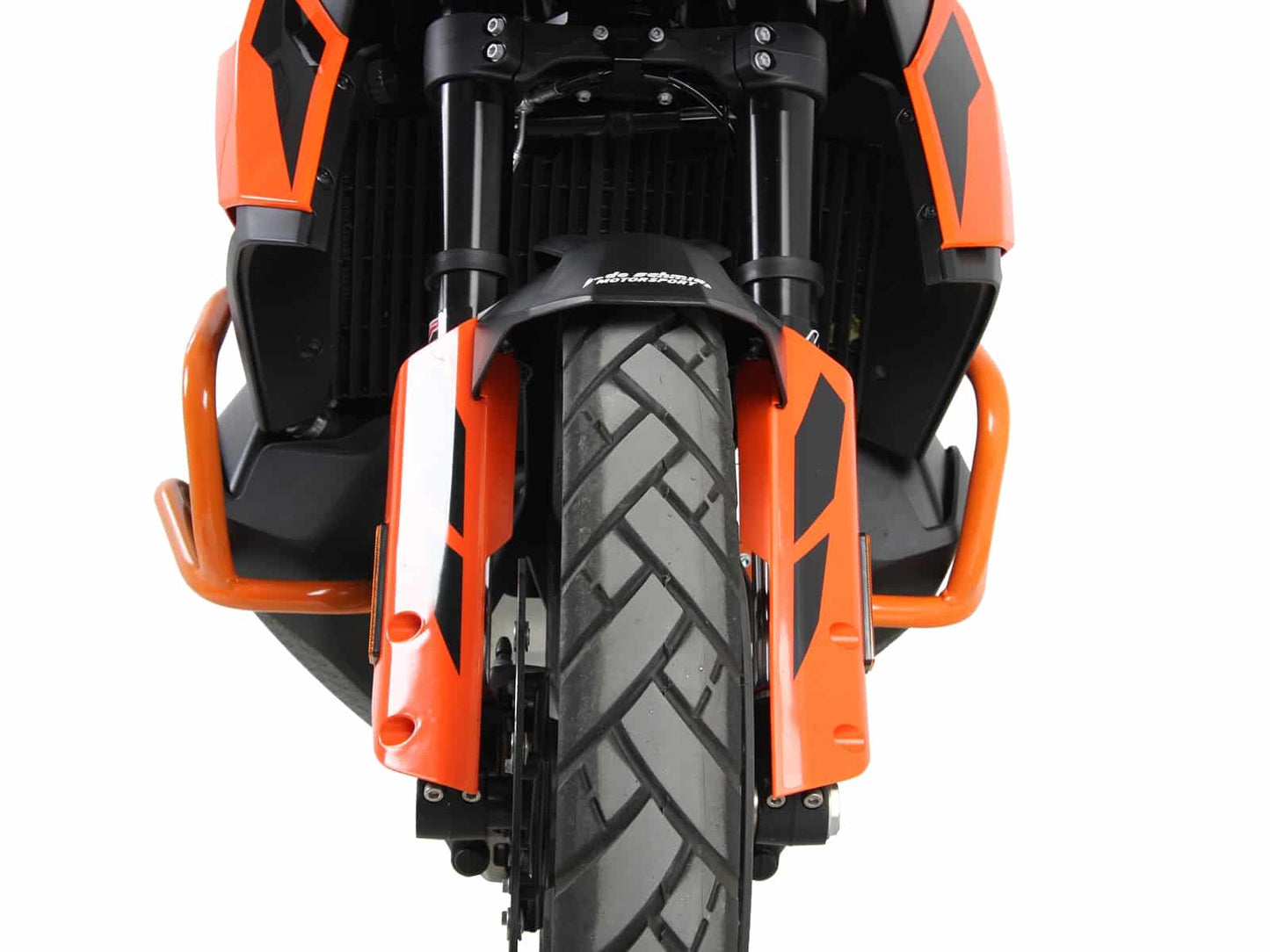 Hepco & Becker Engine protection bar orange for KTM 790 Adventure/R (2019-2021)