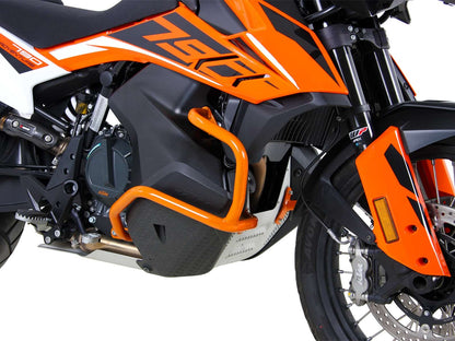 Hepco & Becker Engine protection bar orange for KTM 790 Adventure/R (2019-2021)