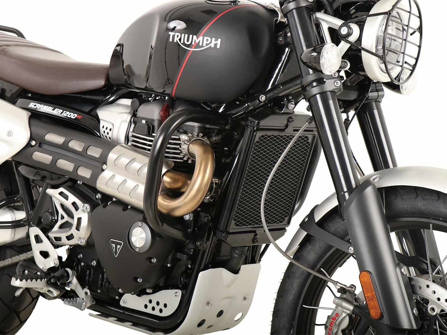 Hepco & Becker Engine protection bar black for Triumph Scrambler 1200 XC (2019-2023)