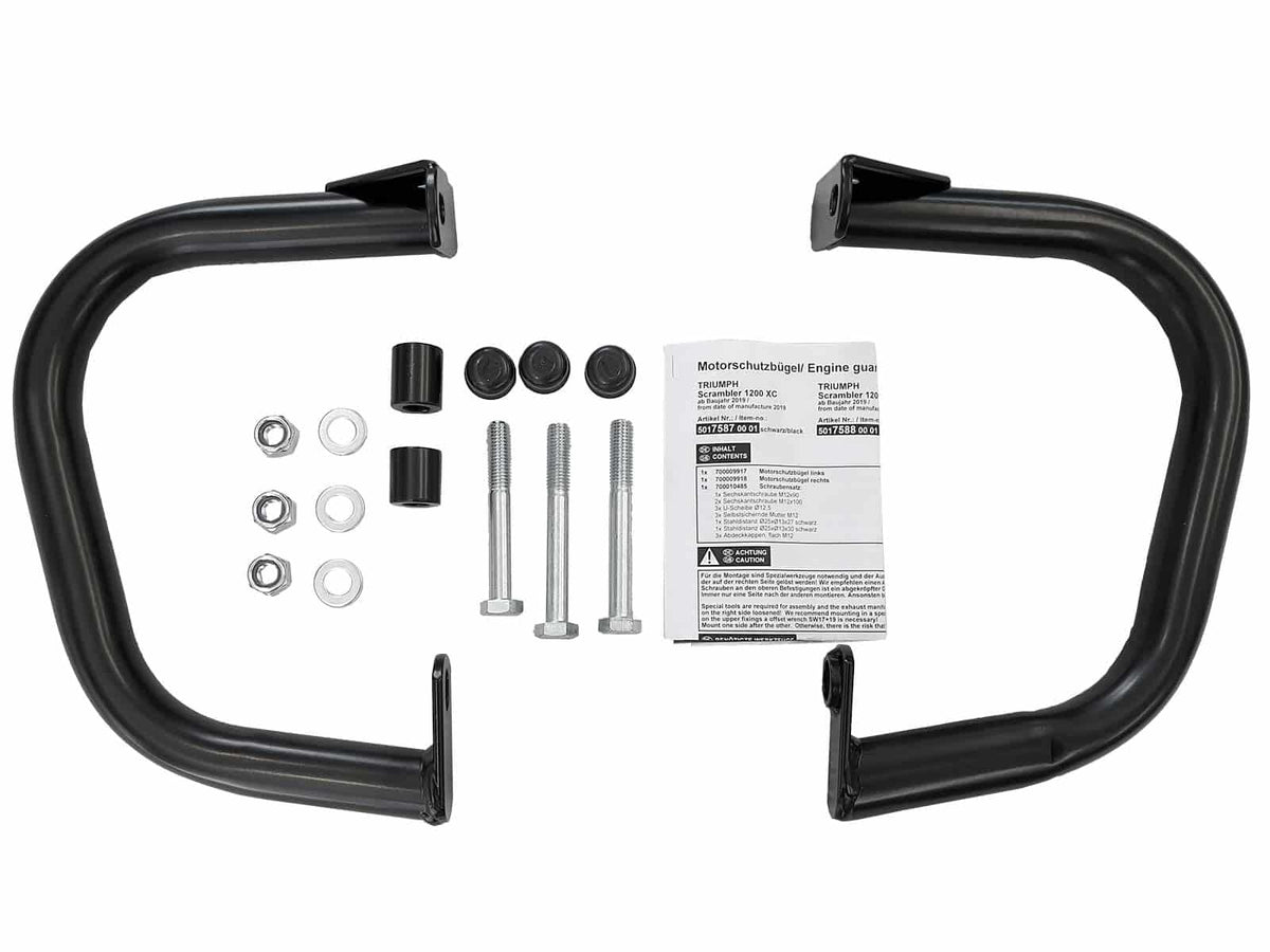 Hepco & Becker Engine protection bar black for Triumph Scrambler 1200 XE (2019-2023)