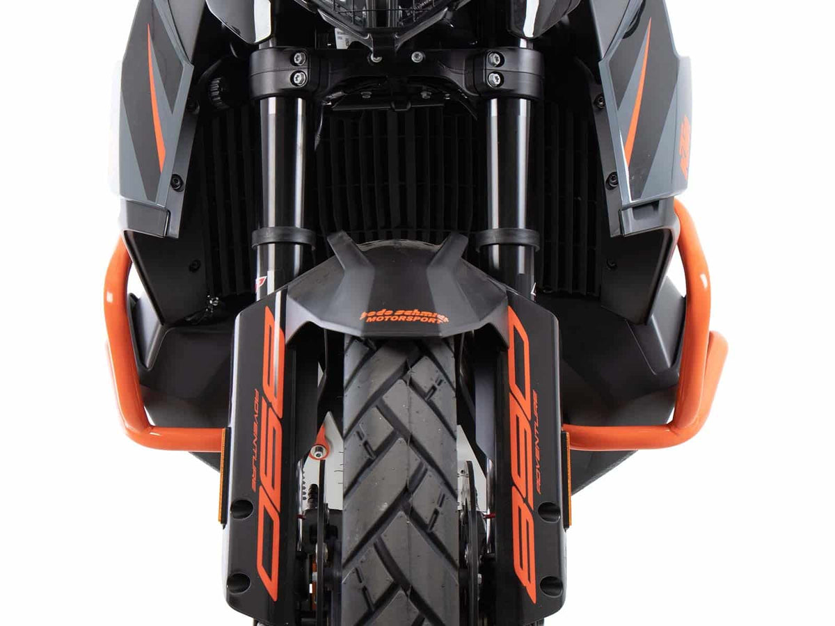 Hepco & Becker Engine protection bar orange for KTM 890 Adventure / R / Rally (2021-2022)