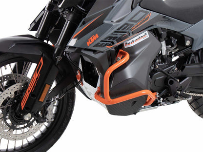 Hepco & Becker Engine protection bar orange for KTM 890 Adventure / R / Rally (2021-2022)