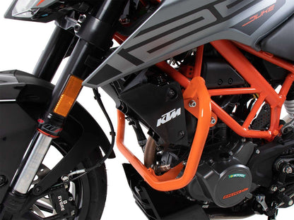 Hepco & Becker Engine protection bar - orange for KTM 125 Duke (2021-2023)