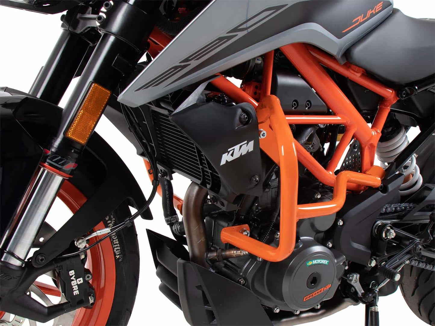 Hepco & Becker Engine protection bar - orange for KTM 390 Duke (2021-2023)