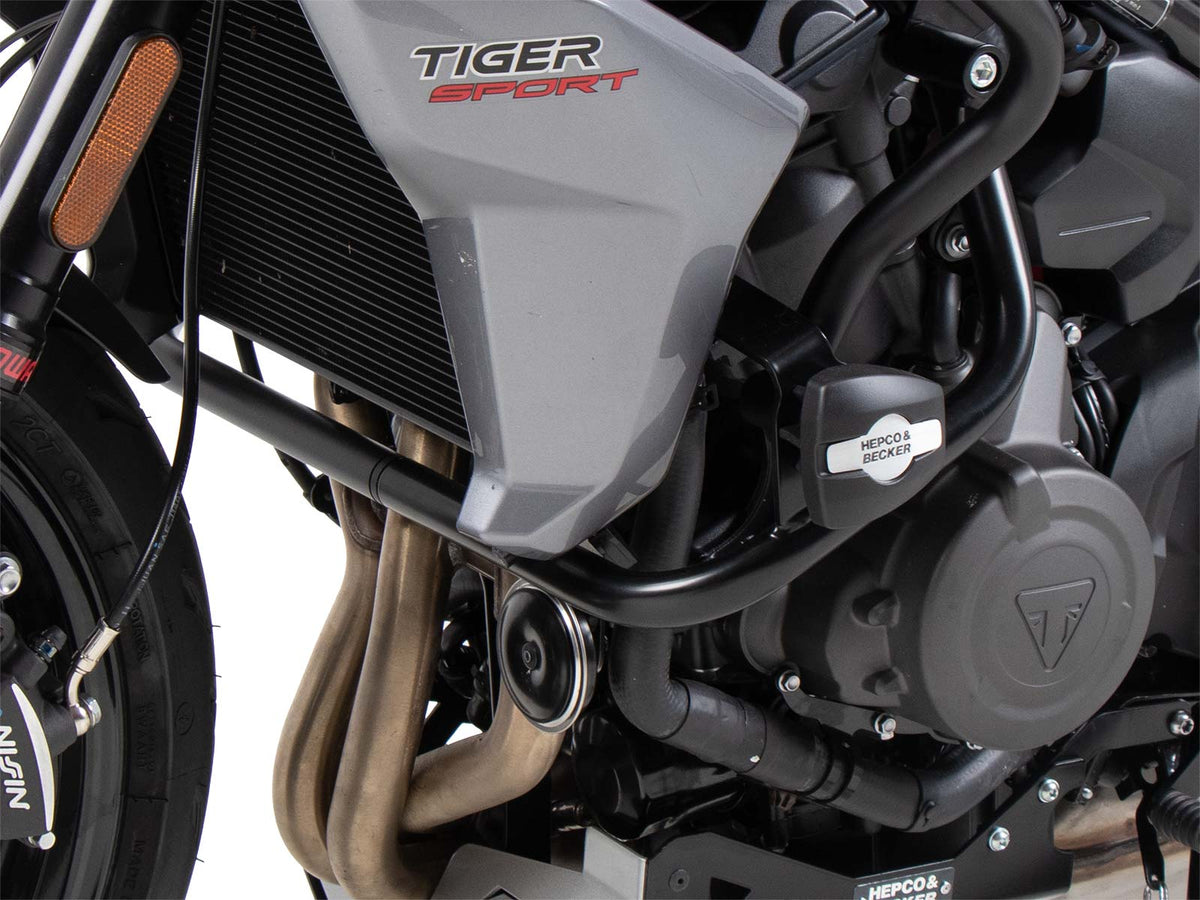 Hepco & Becker Engine protection bar black incl. protection pads for Triumph Tiger Sport 660 (2022-)