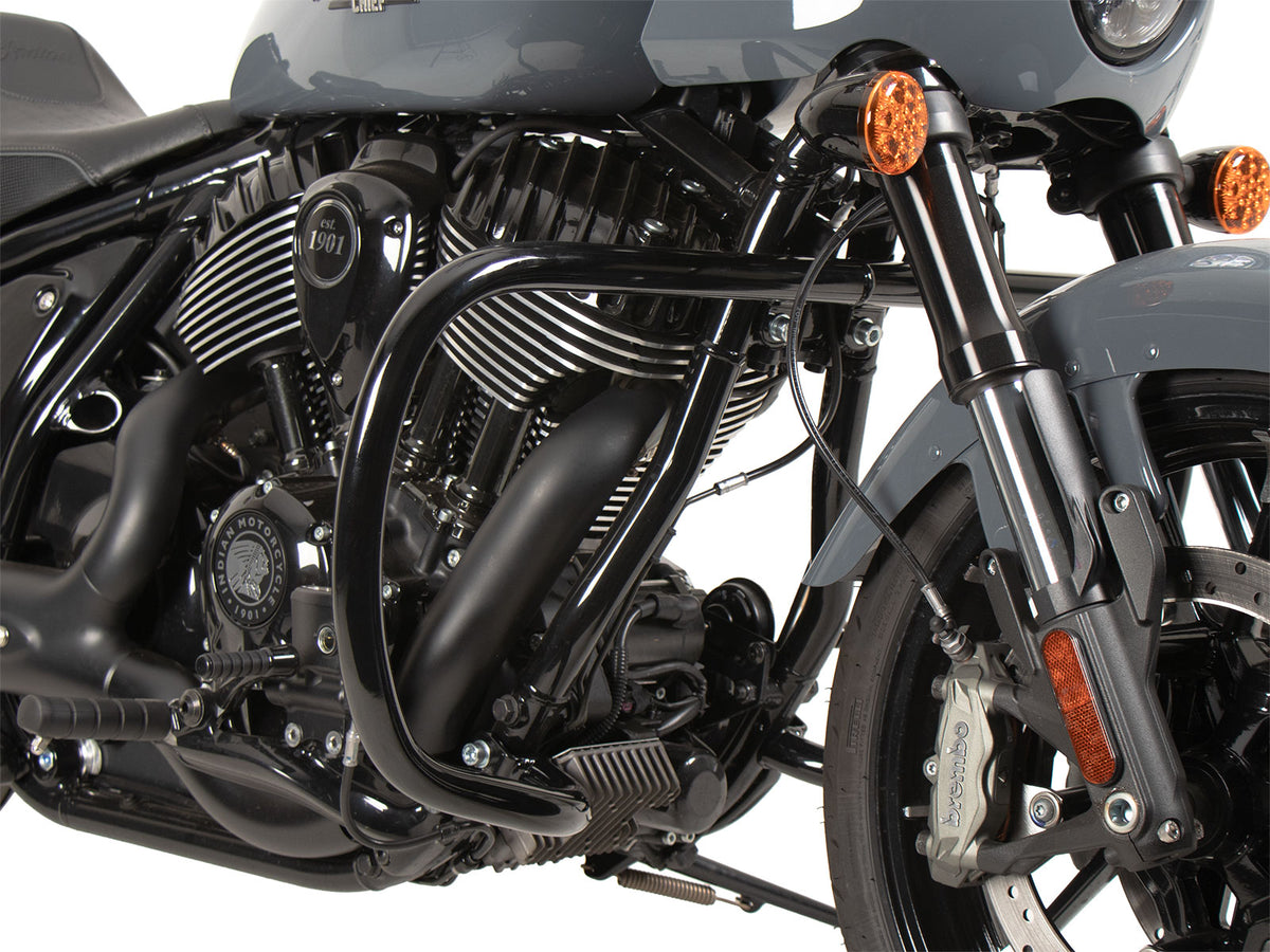 Hepco & Becker Engine protection bar black for Indian Chief Dark Horse / Chief Bobber Dark Horse / Super Chief Limited / Sport Chief (2022-)