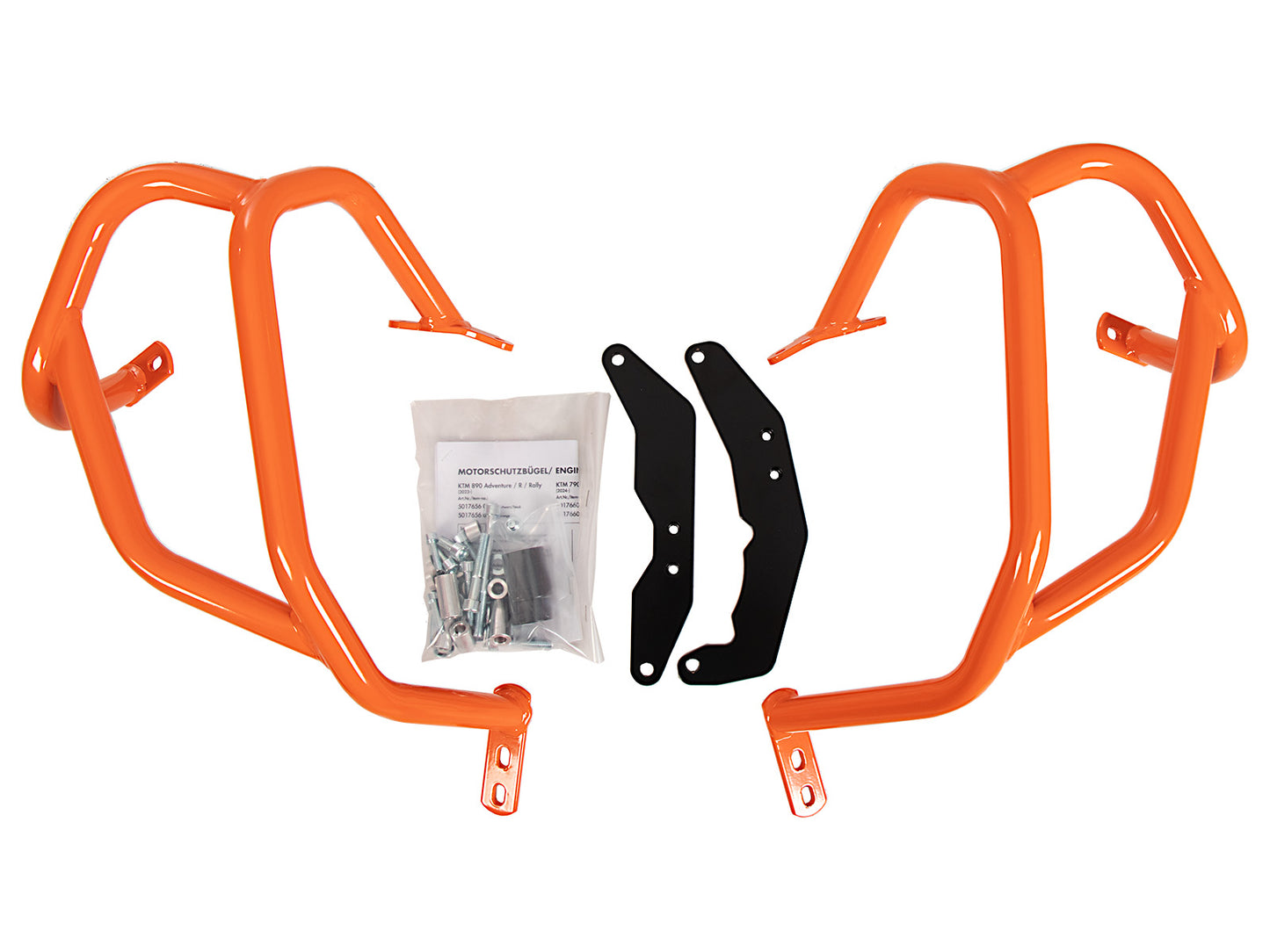 Hepco & Becker Engine protection bar orange for KTM 890 Adventure / R / Rally (2023-)