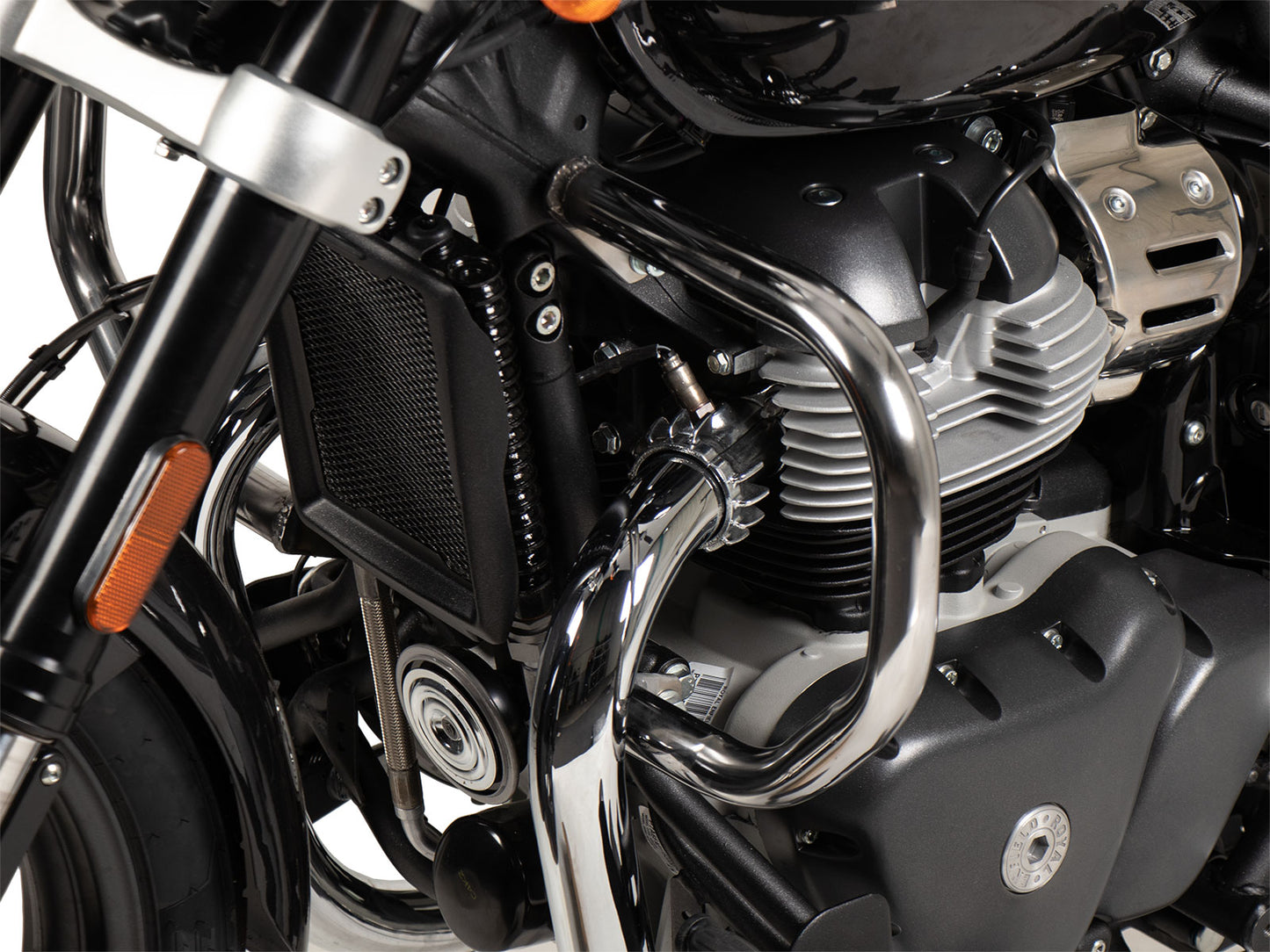 Hepco & Becker Engine protection bar chrome for Royal Enfield Super Meteor 650 (2023-)