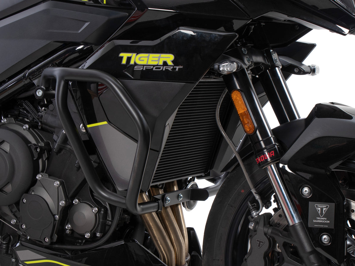 Hepco & Becker Engine protection bar black incl. protection pads for Triumph Tiger Sport 800 (2025-)