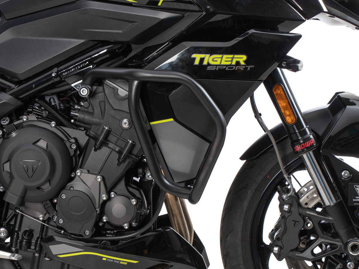 Hepco & Becker Engine protection bar black incl. protection pads for Triumph Tiger Sport 800 (2025-)