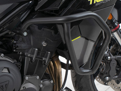 Hepco & Becker Engine protection bar black incl. protection pads for Triumph Tiger Sport 800 (2025-)