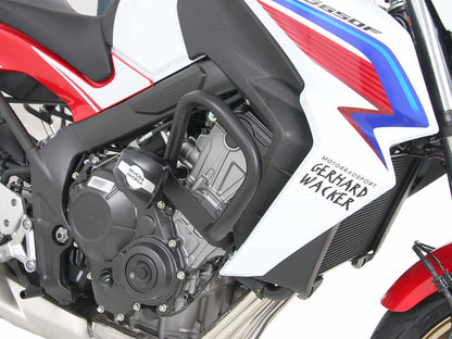 Hepco & Becker Engine protection bar black incl. protection pads for Honda CB 650 R (2024-)  (2024-)