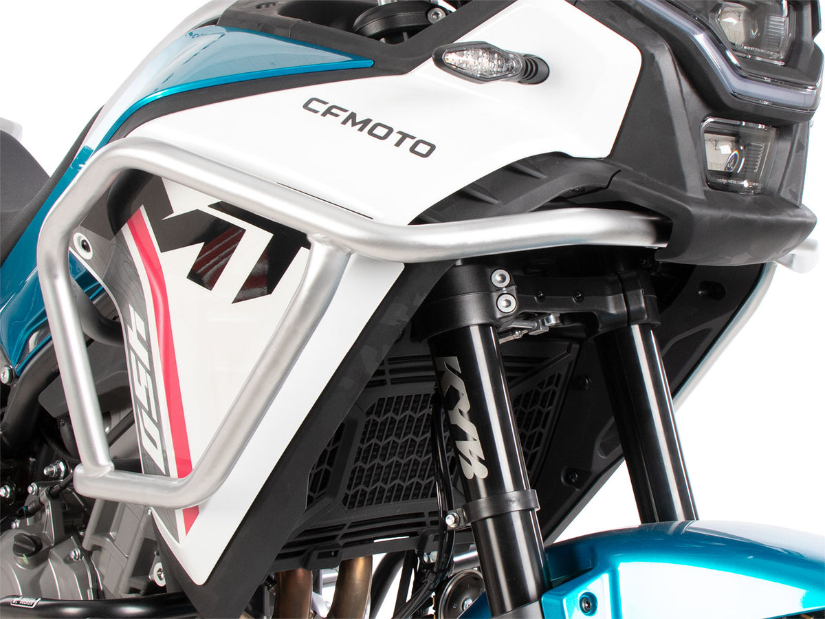 Hepco & Becker Tankguard silver for CF Moto 450 MT (2024-)