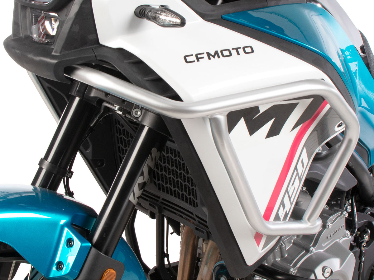 Hepco & Becker Tankguard silver for CF Moto 450 MT (2024-)