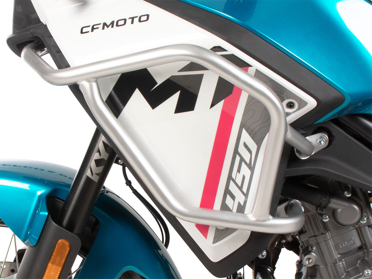 Hepco & Becker Tankguard silver for CF Moto 450 MT (2024-)