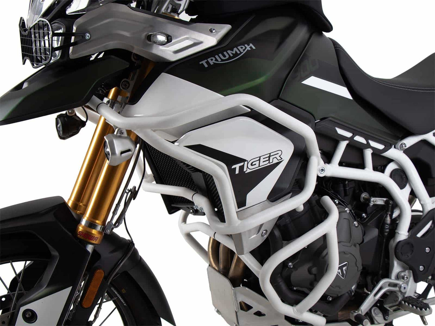 Hepco & Becker Tankguard "Solid" black for Triumph Tiger 850 Sport (2021-)