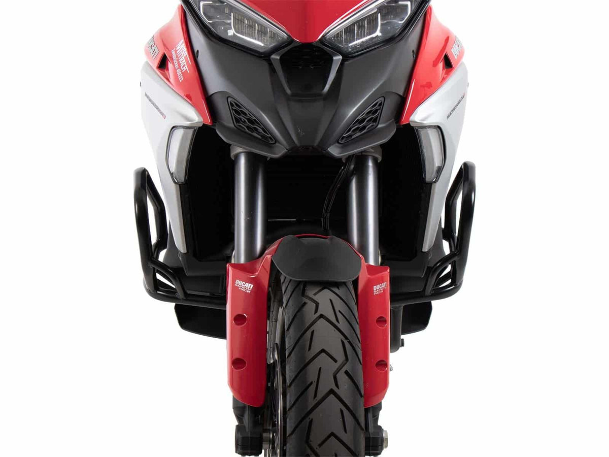 Hepco & Becker Engine protection bar black for Ducati Multistrada V4/S/S Sport/Pikes Peak (2021-2024)/Rally(2023-2024)