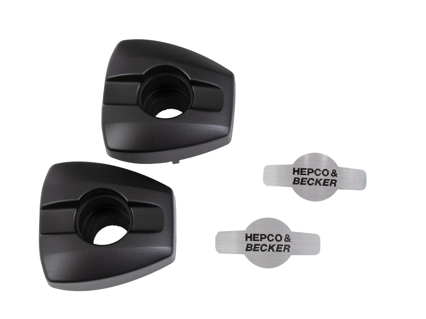 Hepco & Becker Replacement protection pad heads (for Hepco & Becker engine protection bars with integrated protection pads) (without aluminum spacers)