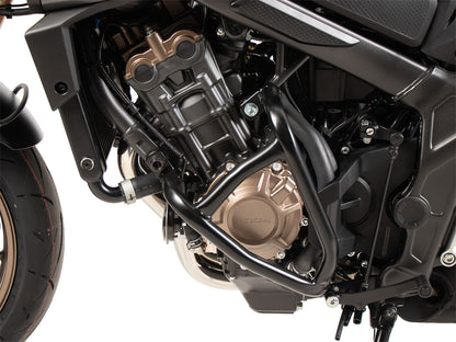 Hepco & Becker Engine protection bar "Solid" black for Honda CB 650 R (2024-)