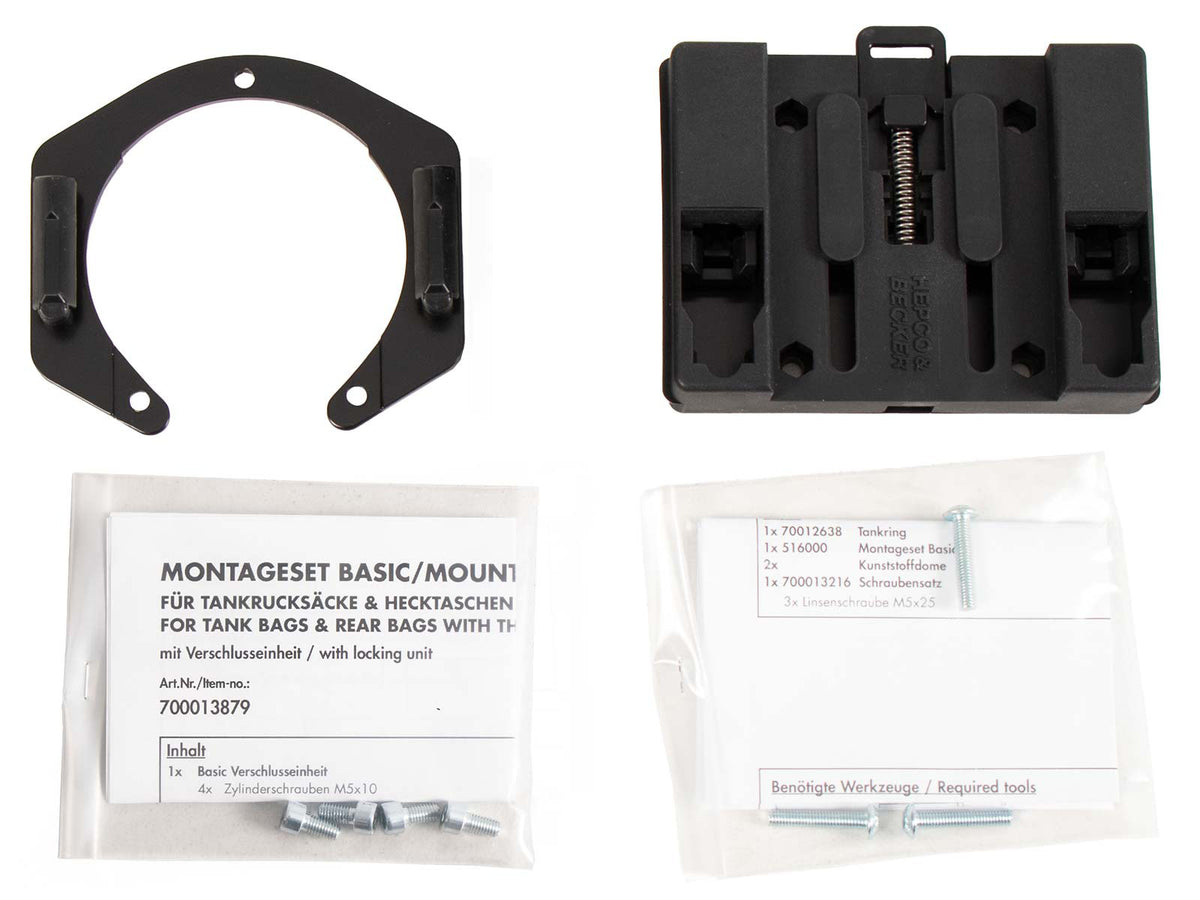 Hepco & Becker Tankring BASIC incl. fastener for tankbag for Kawasaki Z 750 S (2005-2006)/Z 750 R (2007-2012)