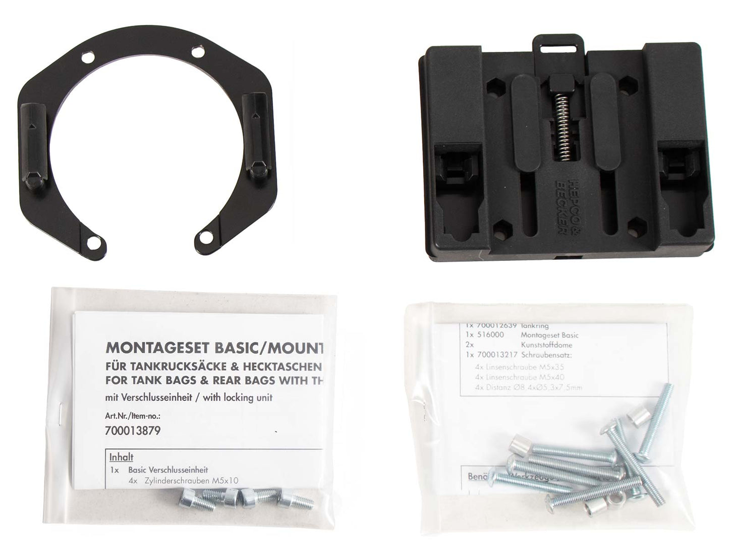 Hepco & Becker Tankring BASIC incl. fastener for tankbag for BMW K 1200 R Sport (2007-2008)