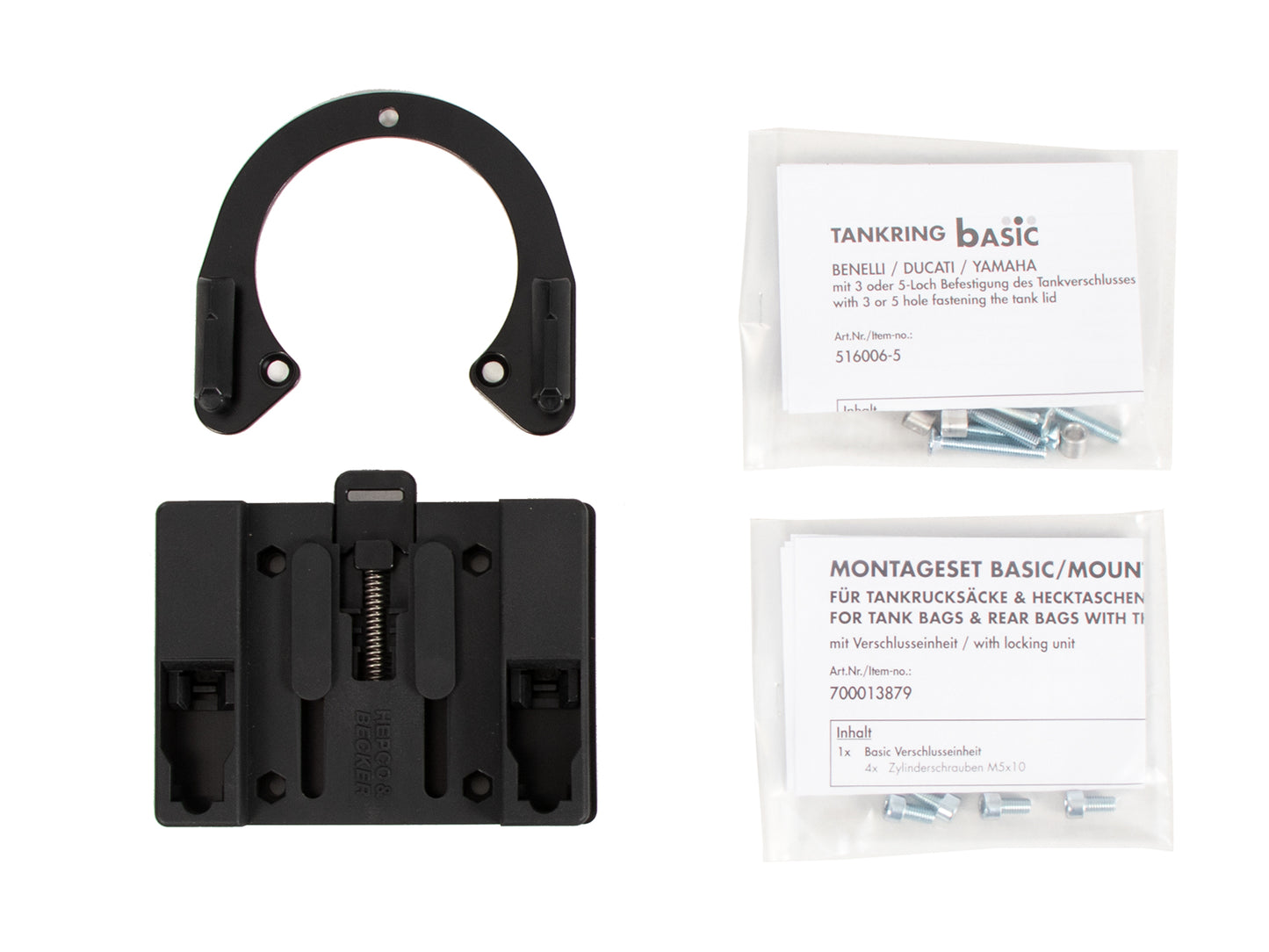 Hepco & Becker Tankring BASIC incl. fastener for tankbag for Yamaha MT-03 (2016-2019)