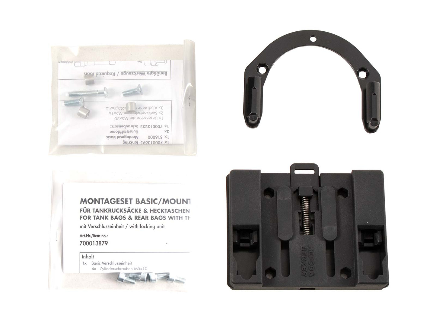 Hepco & Becker Tankring BASIC incl. fastener for tankbag for Suzuki GSX-R 600 (2008-2010)