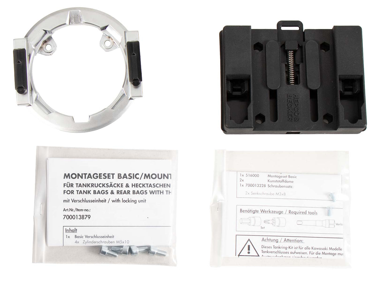 Hepco & Becker Tankring BASIC universal with inner mounting for Kawasaki