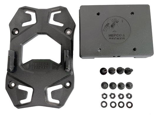 Hepco & Becker Basic rearbag fastening incl. bag counter holder for Smartracks / Sportracks