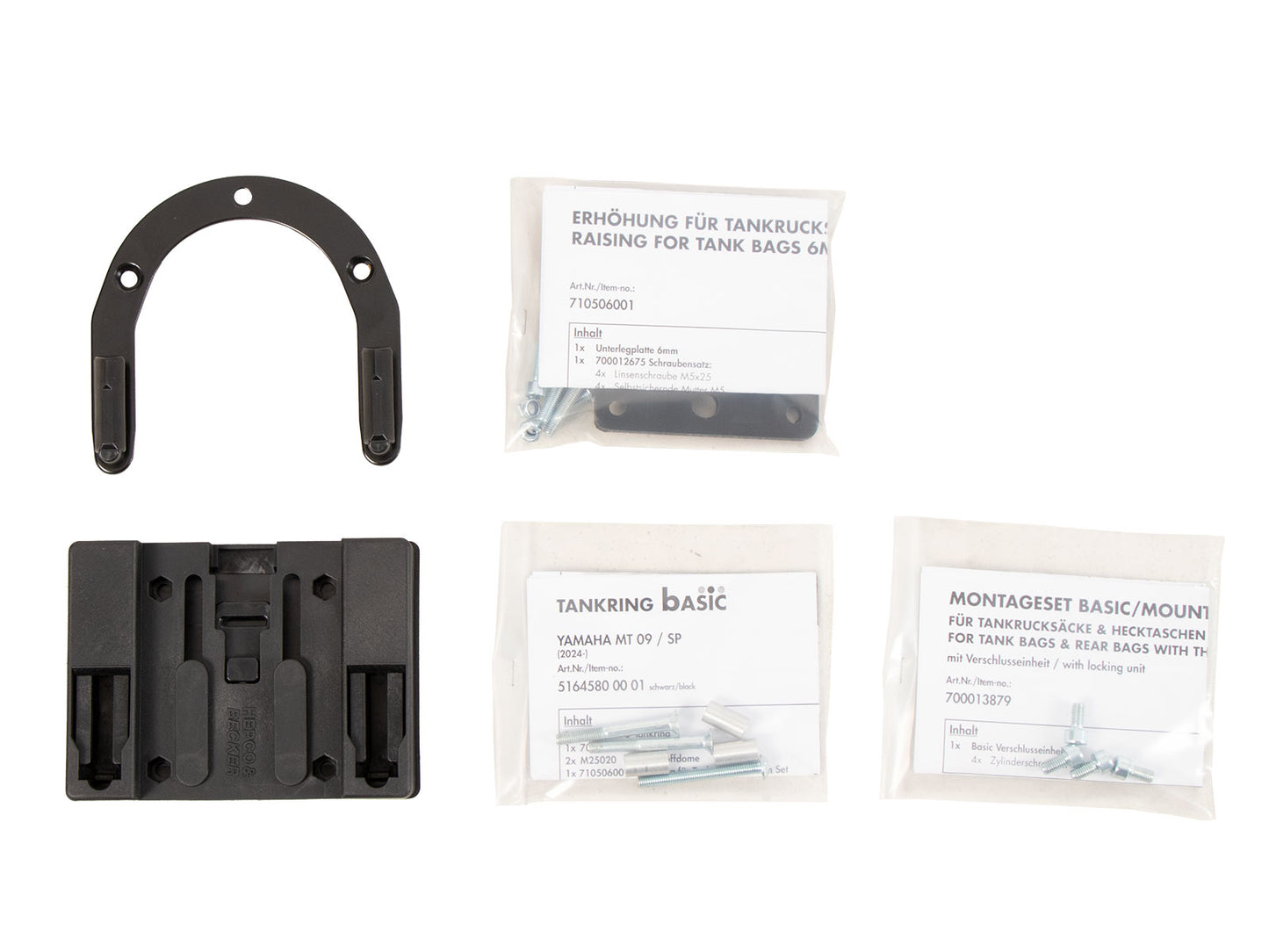 Hepco & Becker Tankring BASIC incl. fastener for tankbag for Yamaha MT-09 / Y-AMT / SP (2024-)