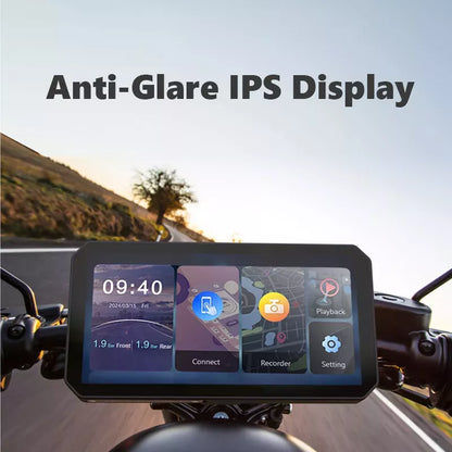 Aoocci C9 Pro Max - 6" Display / F&R Camera / Wireless CarPlay / TPMS / Bluetooth