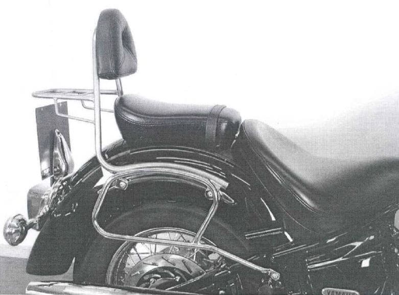 Hepco & Becker Sissybar without rearrack for Yamaha XVS 1100 A Drag Star Classic (2001-2007)